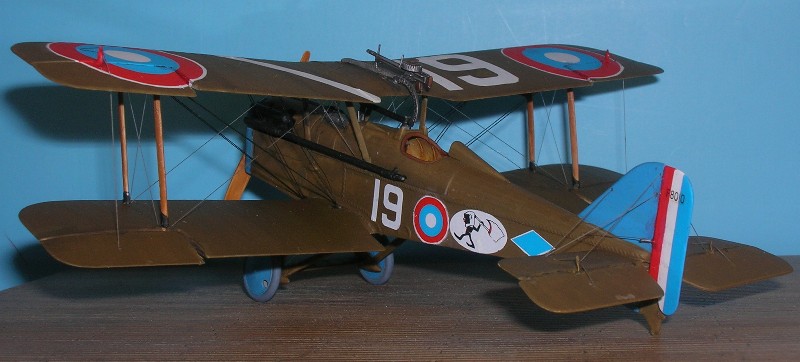 This one represents an Austin built SE5a F.80010 from "C" flight of 25th Aero Sqdn as flown by Lt. Joseph E. Boudwin in late 1918.